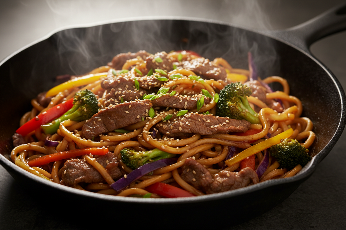 High-Protein GLP-1 Dinner: Beef Stir Fry