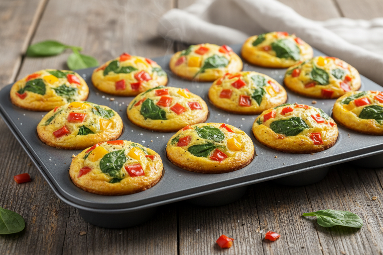 High-Protein GLP-1 Snack: Egg Muffins