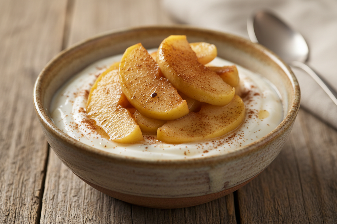 High-Protein GLP-1 Breakfast: Greek Yogurt with Apple & Cinnamon