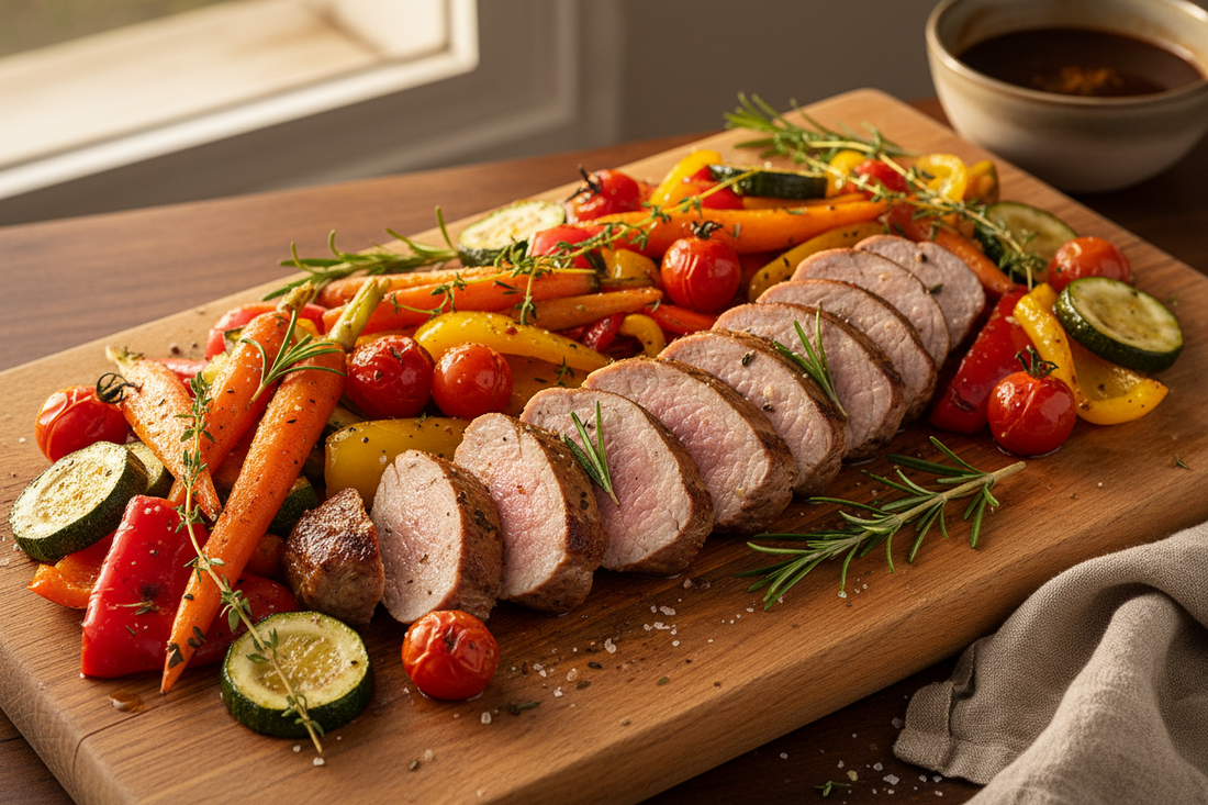 High-Protein GLP-1 Dinner: Pork Tenderloin