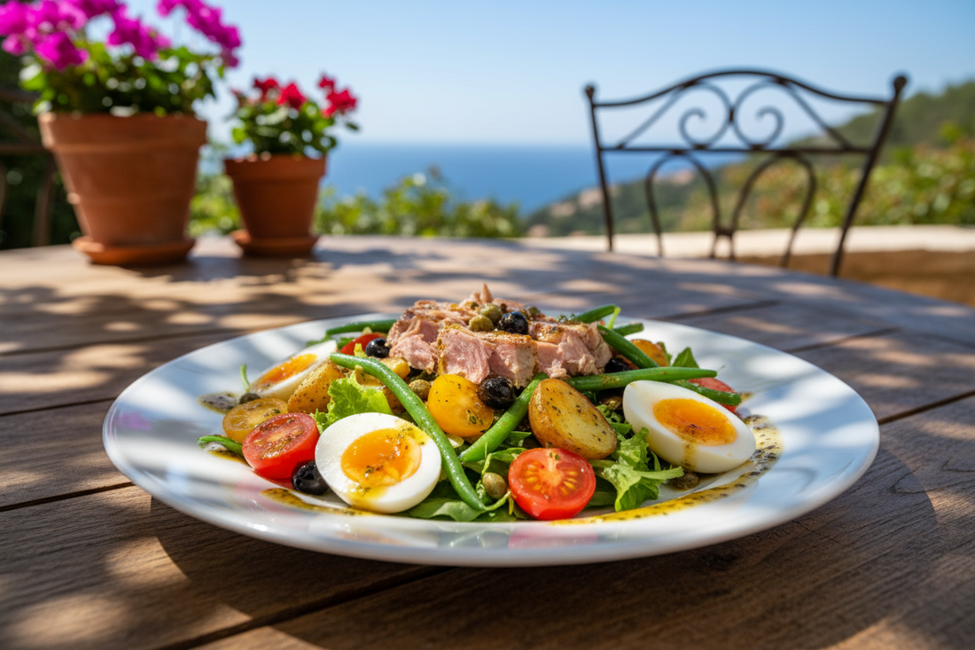 High-Protein GLP-1 Lunch: Tuna Niçoise Salad